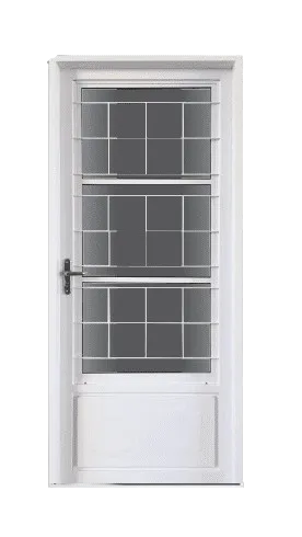 Porta Social Com Postigo 215X85 Aço Pintado